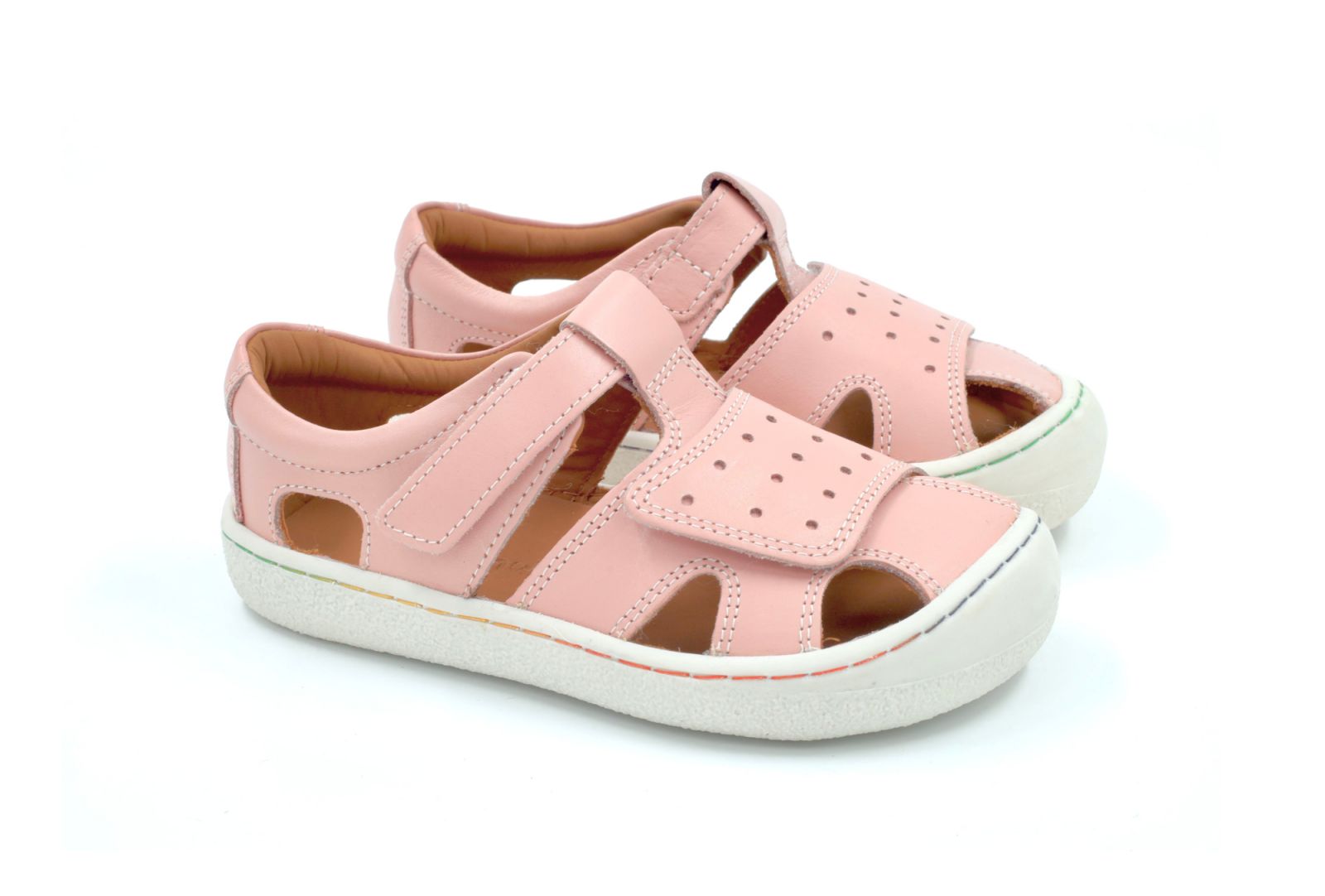 Детски barefoot сандали Sanderling NEW – Pink